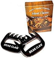 Meat Claws Pulled Pork Shredder Shredding Forks Smoked BBQ Meat Grilling Pork Shredder Pulled Pork Claws for Meat Smoker &amp; Barbecue Tools. Call in the Bear Claw.