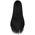 Rbenxia 32'' Women's Cosplay Wig Hair Wig Long Straight Costume Party Full Wigs