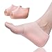Sumifun Gel Height Increase Heel Sleeves, Relieve Foot Cracked Pain Skin Care Protector Socks, Invisible Increase Insole with Height 2.5cm