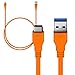 Orzly® - New Certified USB 3.0 (Multi-Colour Pack) of USB-C to USB-A Male Data & Charging Cable (3A/5V) - for Use with Oneplus 2, Nexus 5X, Nexus 6P, Lumia 950, Lumia 950 XL and Many More
