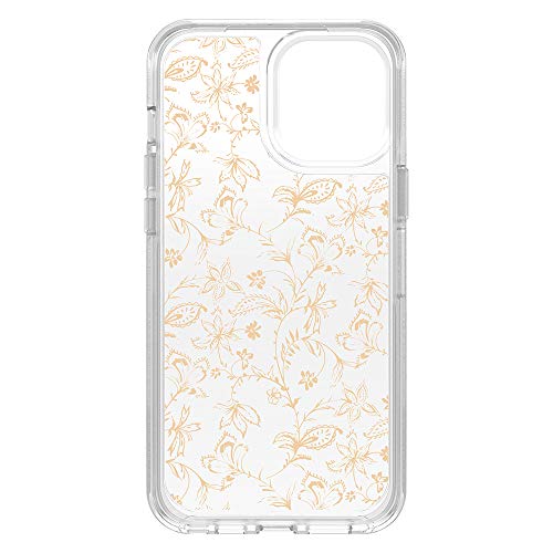 otterbox symmetry clear series case for iphone 12 pro max - wallflower  
