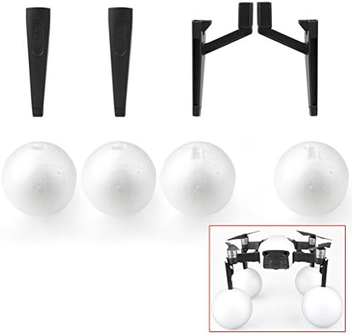 JointVictory Landing Gear Leg Extenders Height with Over Water Emergency Float Balls for DJI MAVIC AIR