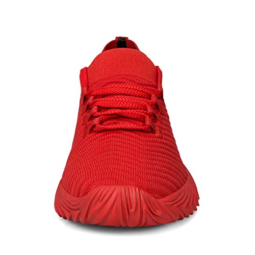 domirica Womens Sneakers Cross Training Shoes Walking Shoes Athletic Shoes Red Size 5.5