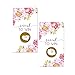 Paper Clever Party Cottage Floral Scratch Off Game Cards (28 Pack) - Fun Baby Shower or Bridal Shower Game Ideas - Lottery Tickets for Door Prizes, Raffle Drawings, and Instant Win Scratchers