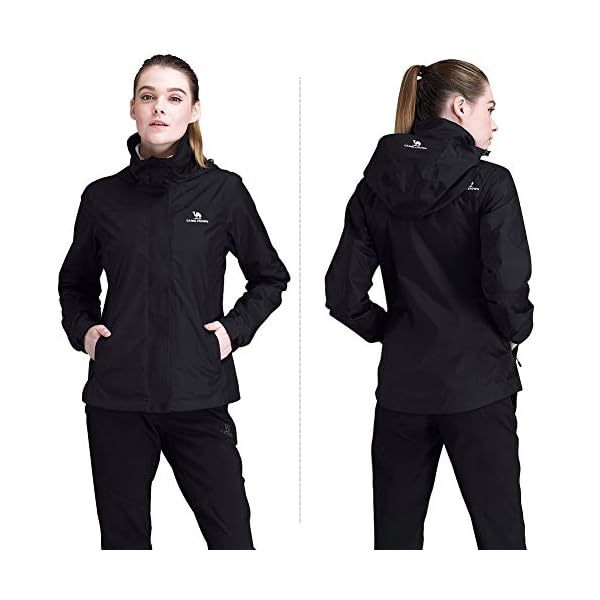 camel crown rain jacket