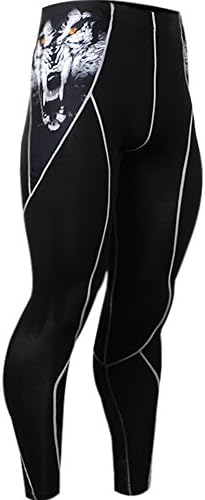 Vision Sports Men Compression Pants Long Tights Base Layer Legging p02M