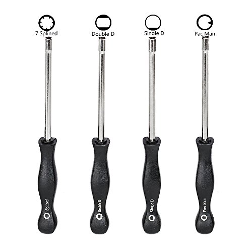 image for SaferCCTV 4pcs Carburetor Carb Adjustment Tool Kit Set(Splined, Pac Ma