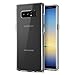 Trianium Note 8 Case, Clarium Series for Samsung Galaxy Note 8 Case / Note8 Clear Hybrid Cover [Scratch Resistant] Ergonomic Cushion Shock-Absorbing TPU Bumper + PC Hard Back Panel - Clear (TM000229)
