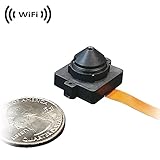 Wireless Spy Camera with WiFi Digital IP Signal, Recording &amp; Remote Internet Access (Hide-it-yourself, external pinhole lens)