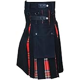 UFS Kilts- Utility Kilt for Men Cotton & Tartan Size 30-66''