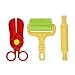 Kare & Kind® Set of 19pcs Smart Dough Tools Kit with Models and Molds (Animals, Flowers, Tractor, People)