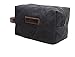 Canvas Travel Toiletry Organizer Shaving Dopp Kit Cosmetic Makeup Bag 9 Inch #B4 (grey)