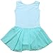 BAOHULU Toddlers Dancing Cosplay Tutu Ballet Leotard for Girls 3-12 Years Diamond Blue