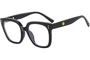 Shiratori Blue Light Blocking Glasses Rectangle Chic Preppy Look MultiColor Frame for Women Men