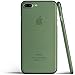 totallee iPhone 8 Plus Case, Thinnest Cover Premium Ultra Thin Light Slim Minimal Anti-Scratch Protective - for Apple iPhone 8 Plus The Scarf (Deep Green)