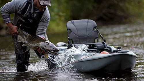 SUNDOLPHIN Sun Dolphin Boss SS Sit-On/Stand On Top Angler Kayak (Gray Swirl, 12.3-Feet)