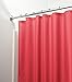 mDesign Mildew-Free Water-Repellent Fabric Shower Curtain - 72