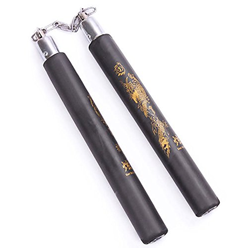 Modovo Swivel Chain Foam Padded Training Nunchaku 12" Length(Loong