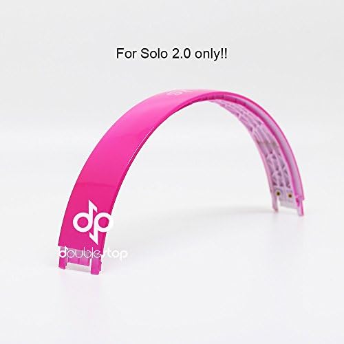 doublestop Pink Color Replacement Headband top parts for Monster Beats by Dre Solo 2.0 repair part