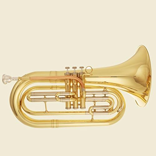 Tuyama® TMB177 Marching Baritone in Bb small bore (yellow brass finish