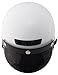 Core Helmets Deluxe Half Helmet (White, Small)