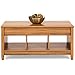 Best Choice Products Wooden Lift Top Coffee Table, Multifunctional Accent Furniture for Living Room, Décor w/Hidden Storage, Display Shelves - Brown