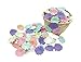 NAVA CHIANGMAI 100 pcs Daisy Mulberry Paper Flower Petals Artificial Craft Scrapbooking Embellishment,Wedding Supply Accessory DIY,Assorted Color Petal Flower (Sweet Color)