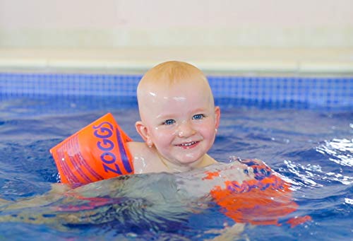 image for Zoggs Swimming Aid Children's Easy Inflate And Trade Roll-ups - Orange