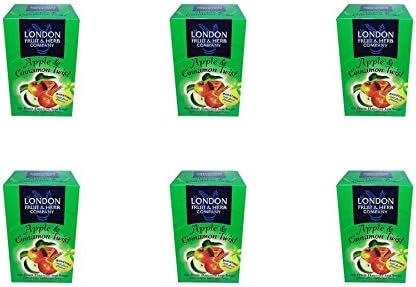 (6 PACK) - London/Fh Apple & Cinnamon| 20 Bags |6 PACK - SUPER SAVER - SAVE MONEY