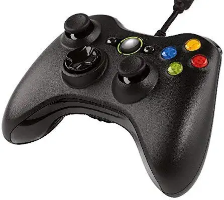 Aishwarya's XBOX 360 Wired Controller Black