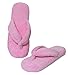 Onmygogo Coral Fleece Flip-flops for Women Non-slip Cotton Outsole (Size M(US women size 8-9), Pink)