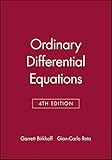 Ordinary Differential Equations, 4th Edition