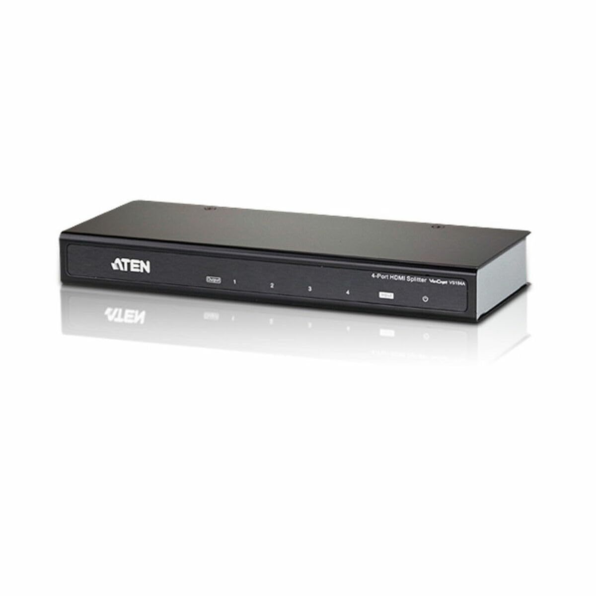 Aten VS184A-AT-G VanCryst HDMI Splitter 4-Way 4k x 2k UHD Resolutions Black