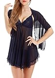 ADORNEVE Sexy Women Lingerie Robe Lace Lingerie Babydoll