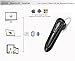 Bluetooth Headset for Safe Drive and Office BT 4.1 Wireless High-fidelity Headphones HD 20 hours Call Time Lightweight Handsfree Earpiece Earbuds with Noise Cancelling Mic for All Smartphone-Black.