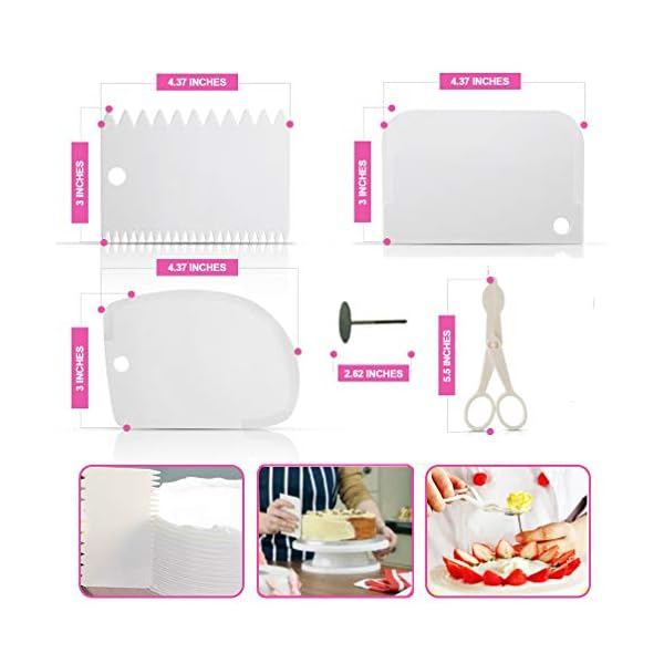 Cake Decorating Suppliers (60 Pieces Plastic Set) - Image 7