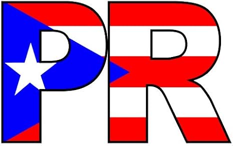 Amazon Com Puerto Rico Flag Decal Sticker Bandera Puerto Rico