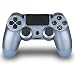 Wireless Controller for PS4 Control - JUEGO Remote for Sony Playstation 4 with Charging Cable (Titanium Blue, Fall 2019 New)