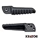Black Rear Foot Rest Pegs Compatible with Kawasaki Ninja ZX-10R ZX12R ZX-9R ZX-6R ZX636 Z750 Black Motorcycle Foot Pegs Footrests Left & Right