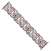 VIQIV Bling Bands for Compatible with Apple Watch 42mm 44mm 45mm 49mm Ultra Iwatch Series 9 8 7 6 5 4 3 2 1, Diamond Rhinestone Stainless Steel Metal Bracelet Wristband Strap for Women Rose Gold