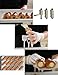 Cannoli Tubes - Set of 24 Stainless Steel Cream Roll Horn Molds Non-stick Cannoli Forms Pastry Moulds DIY Baking Bread Mold Tool