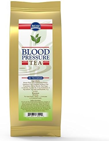 Longevity Blood Pressure Herbal Tea, teabags, 30 count package by Longevity Blood Pressure
