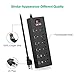 Power Strip,QOLIXM Surge Protector with 6 AC Outlets & 6 USB Charging Ports,1625W/13A,6 Feet Long Extension Cord for Multiple Devices Smartphone Tablet Laptop Computer