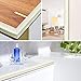 Rabofly Baby Proofing Edge & Corner Guards,22.3 ft-(19.68ft Edge + 8 Corners) Furniture Bumper Cushion Table Edge Corner Protector Non Toxic and Safe for Fireplace, Stair, Cabinet, Countertop, White
