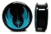 Star Wars Jedi Order Symbol Ear Plugs - Blue - Acrylic Screw-On - 10 Sizes - Brand New *Pair*