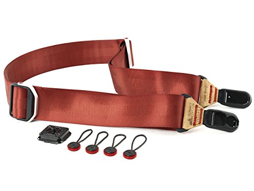 Peak Design Slide Summit Edition Lassen Padded Camera Strap, Red