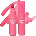 ETUDE Dear Darling Marker Tint #4 Mlik Strawberry | Hydrating & Long Lasting Lip Stain | High Pigmented Lip Maker with Easy Drawing Tip | Korean Lip Tint, Korean Makeup, Kbeauty, Perfect for Gift