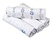 aden by aden + anais Swaddle Baby Blanket, 100% Cotton Muslin, 4 Pack, 44 X 44 inch, Jungle Jive - Elephants
