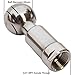 QiiMii Stainless Steel 304 Rotary Tank Spray Cleaning Ball 1/2
