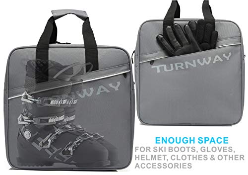 TurnWay Ski/Snowboard Boot Bag/Packing Ski Boots, Helmet, Goggles & Extras - Thumbnail 2